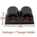 52mm Car Gauge Set | 7 Color LCD Digital Display Tachometer Boost Water Temp Oil Te additional angle