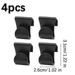 Car Hook Hidden Glove Box Hanger Black Plastic Bag Purse Storage Accessories Automoti alternate view