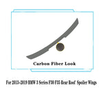 For 2013-2019 BMW 3 Series F30 F35 F80 320i 325i 330i Rear Window Roof Spoiler Wings Black Carbon Tuning Car Styling Accessories
