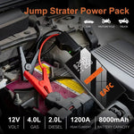 4 in 1 Car starting device Air Compressor Power Bank Portable Charger Car Booster For 12V Car Starting Tire Inflator Pump