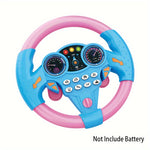 1PC Car Steering Toys Steering Wheel Toy Creative Children's Education Toy Easter N additional angle