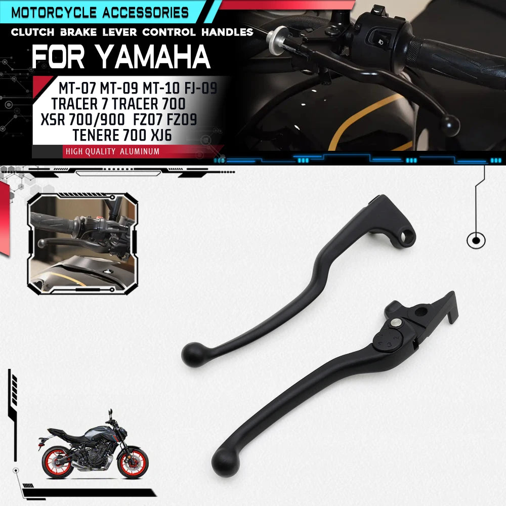 Motorcycle Accessories Control Handles For YAMAHA MT-07 MT-09 MT-10 TENERE 700 XSR 700 XSR900 2014-2