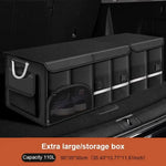 Foldable Trunk Storage Box Waterproof Oxford Cloth 110L alternate view