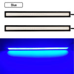 1 PCS Super Bright 17CM LED COB Fog Bulb Car DRL LED Strip Daytime Running Light bar lifestyle view