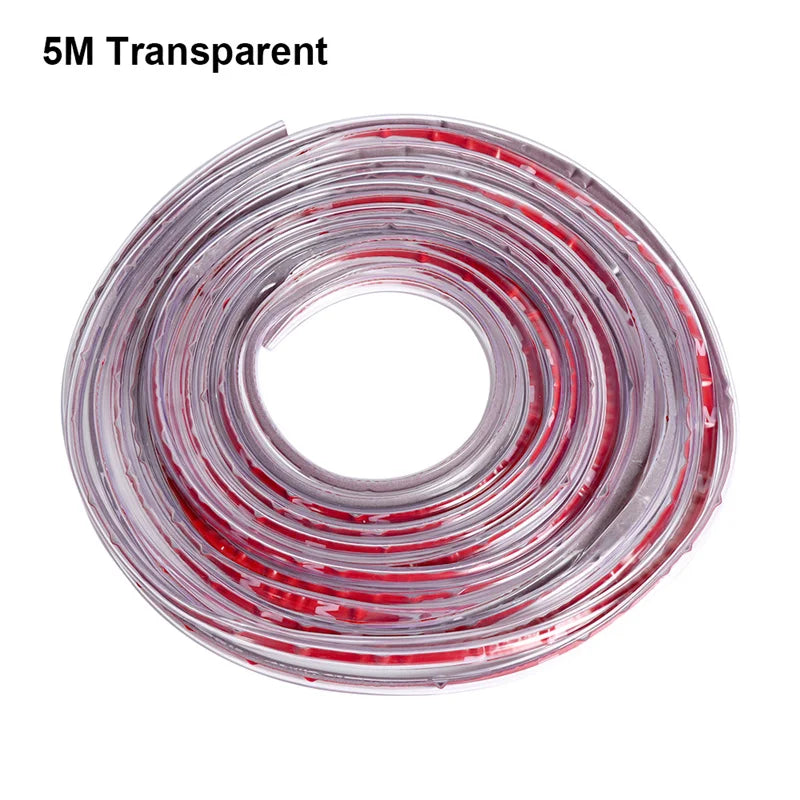 5M Car Door Edge Rubber Scratch Protector Strips Car Styling Mouldings Protection Side D detail view