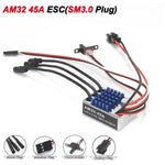 MN86 MN128 Upgrade Power Parts 2830 2400KV Outrunner Brushless Motor AM32 45A ESC SM3.0 Original/T Plug for 1/12 RC Car Crawler
