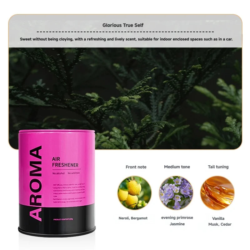 1pc Advanced Car Aromatherapy Deodorizing Solid Air Cream | Long-Lasting Fragrance for C detail view