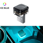 1/2X Car USB Mini LED Interior Atmosphere Light Plug Play Universal Auto LED Lighting Re detail view