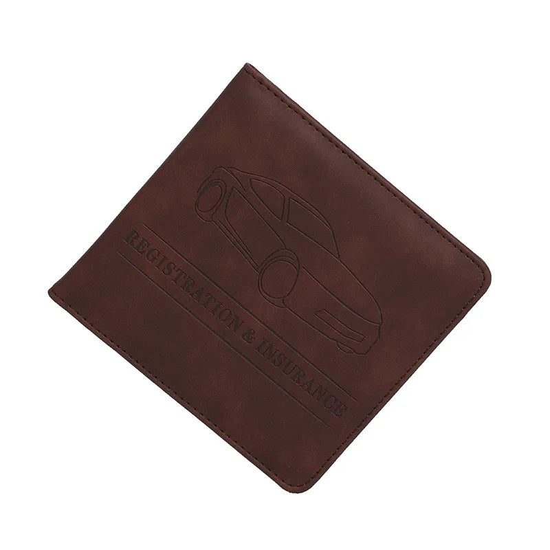 Car Registration and Insurance Card Holder Glove Box Organizer additional angle