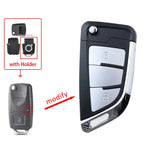 Car Key Fob Case Shell Housing for Vw B5 for Volkswagen Beetle/Caddy/Passat/Golf/Jett lifestyle view