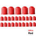 AUTCOAT Tire Stem Valve Caps | Universal Plastic Valve Covers for Cars, Trucks, Bikes detail view