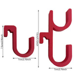 Car Umbrella Hook Holder Trunk Hanging Mount 2 Pcs additional angle