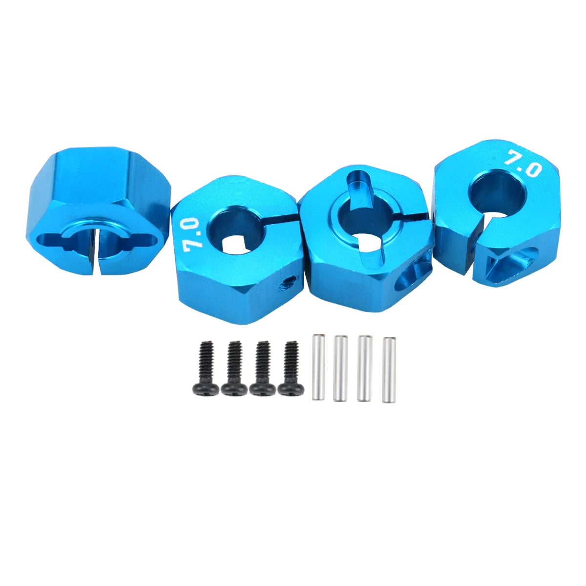 Aluminum Hex 12mm Drive Hub Adapter for RC Cars lifestyle view