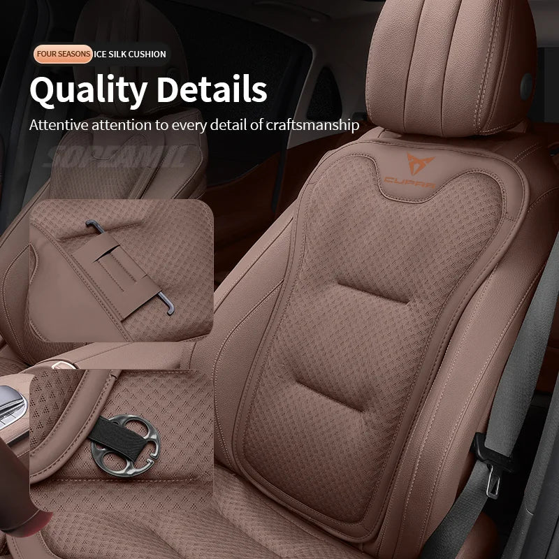 For Cupra Formentor Terramar Tavascan Ateca Born Leon IBIZA Raval Car Seat Cushion Co lifestyle view