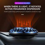 Solar Auto Rotating Spaceship Car Aromatherapy | Solar-Powered Car Air Freshener lifestyle view