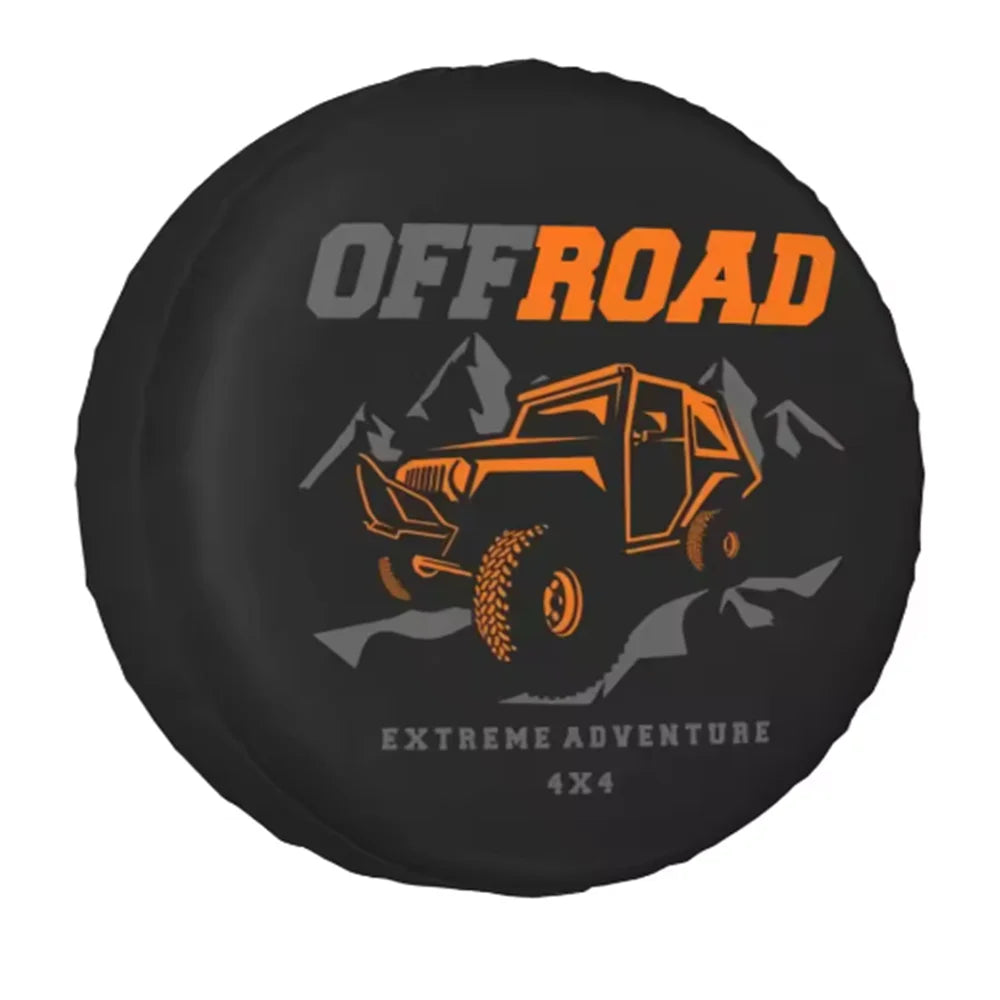 Custom Spare Tire Cover for SUV Truck Jeep | Mountain River PVC 13-18 Inch alternate view