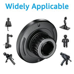 Universal 17mm Ball Head Base Magnet Brackets For MagSafe Car Mount Accessories Mini Magnetic Car Ph