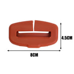 Auto Seat Belt Clip Silicone Sleeve Buckle Protector Anti Collision Pads Interior Panel Scratch Guard Car Styling Accessories