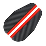 2Pcs Carbon Fiber Car Rearview Mirror Rain Shield Eyebrow Flexible Car Rearview Mir additional angle