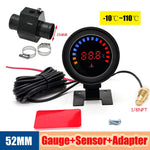 52mm Auto Water Temperature Meter | Universal LCD Digital Thermometer with Sensor and lifestyle view