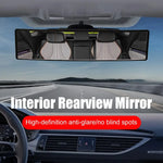 Wide Angle Convex Rear View Mirror Anti Glare Panoramic detail view
