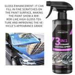 3 in 1 Car Ceramic Liquid Coating Spray Nano Crystal Hydrophobic Layer Polishing Agen alternate view