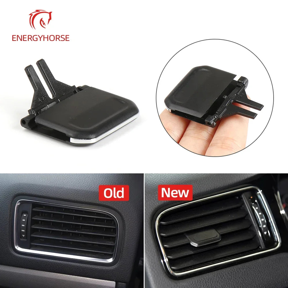 1PC Black ABS Front Air Conditioning A/C Air Vent Outlet Tab Clip Repair Kit For Volkswagen Sagitar