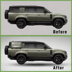 Side Toolbox Storage Box for Land Rover Defender 110 | Roof Mounted Gear Carrier with alternate view