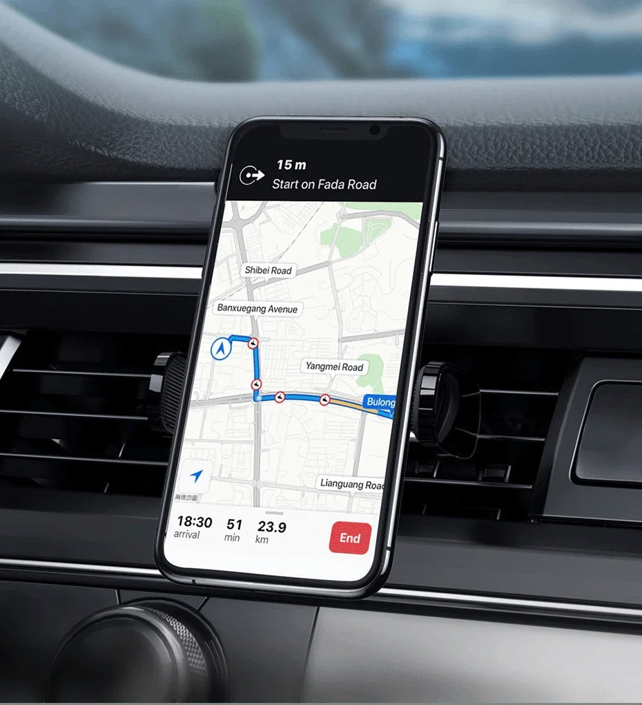 2025 Car Phone Holder | Universal Air Vent Mount for Mobile Phone lifestyle view