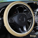Universal Car Steering Wheel Cover Microfiber Leather Protection Cover Anti Slip Breatha detail view