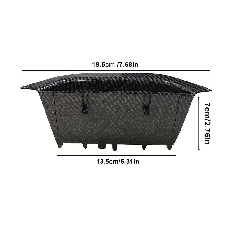 Carbon Fiber Style LHD Front Left Door Handle Interior Accessorie For BMW X3 X4 F25 F lifestyle view