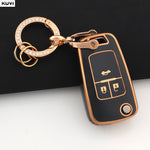 TPU Car Flip Key Case Cover Shell For Chevrolet Cruze Aveo Trax Sail Malibu Captiva Opel detail view