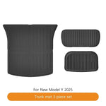 Tesla Model Y Juniper 2025 Floor Mats | Double Layer TPE, Waterproof, Non-Slip, Trunk Li detail view