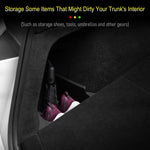 Tesmayx Model Y Juniper Trunk Organizer | TPE Cargo Storage Bins for 2025 2026 Tesla close-up view