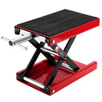 Motorcycle Lift Table 1100 Lbs Heavy Duty Hydraulic Lift Steel Dirt Bike ATV Wide Deck Scissor Lift