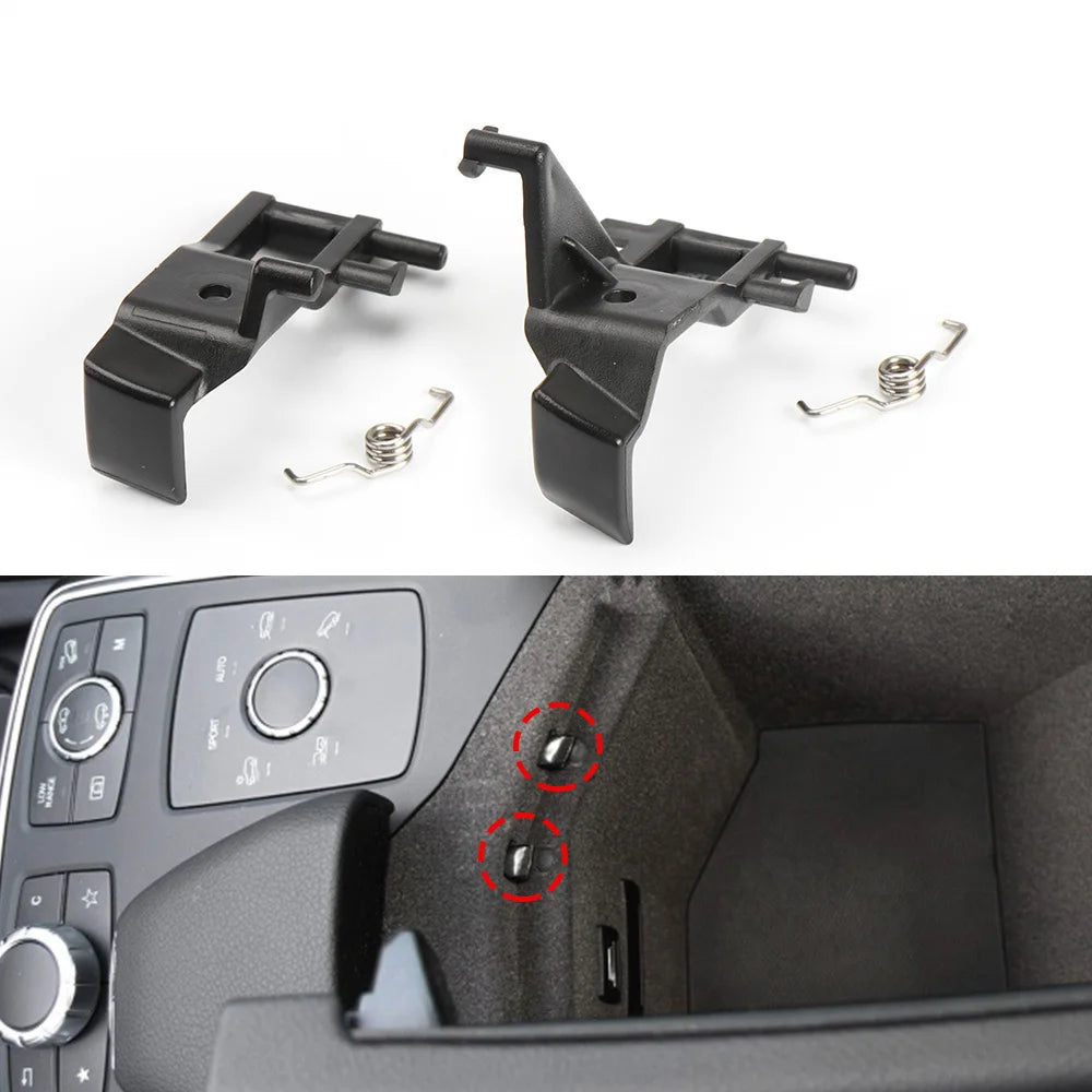 Car Center Console Armrest Latch Clip Left Right Armrest Latch Buckle For Mercedes Benz W166 W292 X166 ML GL GLE GLS Class