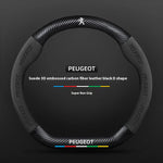 Car Steering Wheel Cover For Peugeot 106 107 108 206 207 208 301 307 308 406 407 408 lifestyle view