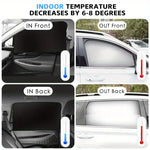 100 Blackout Car Sun Shield Shades | Magnetic UV Protection Window Curtains alternate view