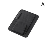 Sun Visor Organizer with Sunglasses Holder