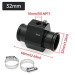 Water Temperature Sensor Adapter | Radiator Hose Gauge Adapter for Car Boat close-up view