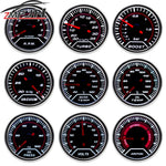 52mm Car Gauge Set | Multi-Function LED Display for 12V Vehicles