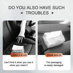 1PC Car Tissue Holder, Sun Visor Napkin Box, Comes with Tissue Paper. Suitable for Al lifestyle view