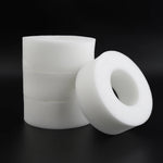 Milky White Soft Rubber 1.9 Crawler Tires 118x45MM 1:10 RC lifestyle view