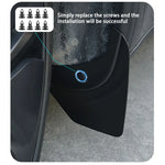 Mud Flaps For Tesla New Model Y 2025 Launch Juniper No Drilling/Tape Splash Guards Fe lifestyle view