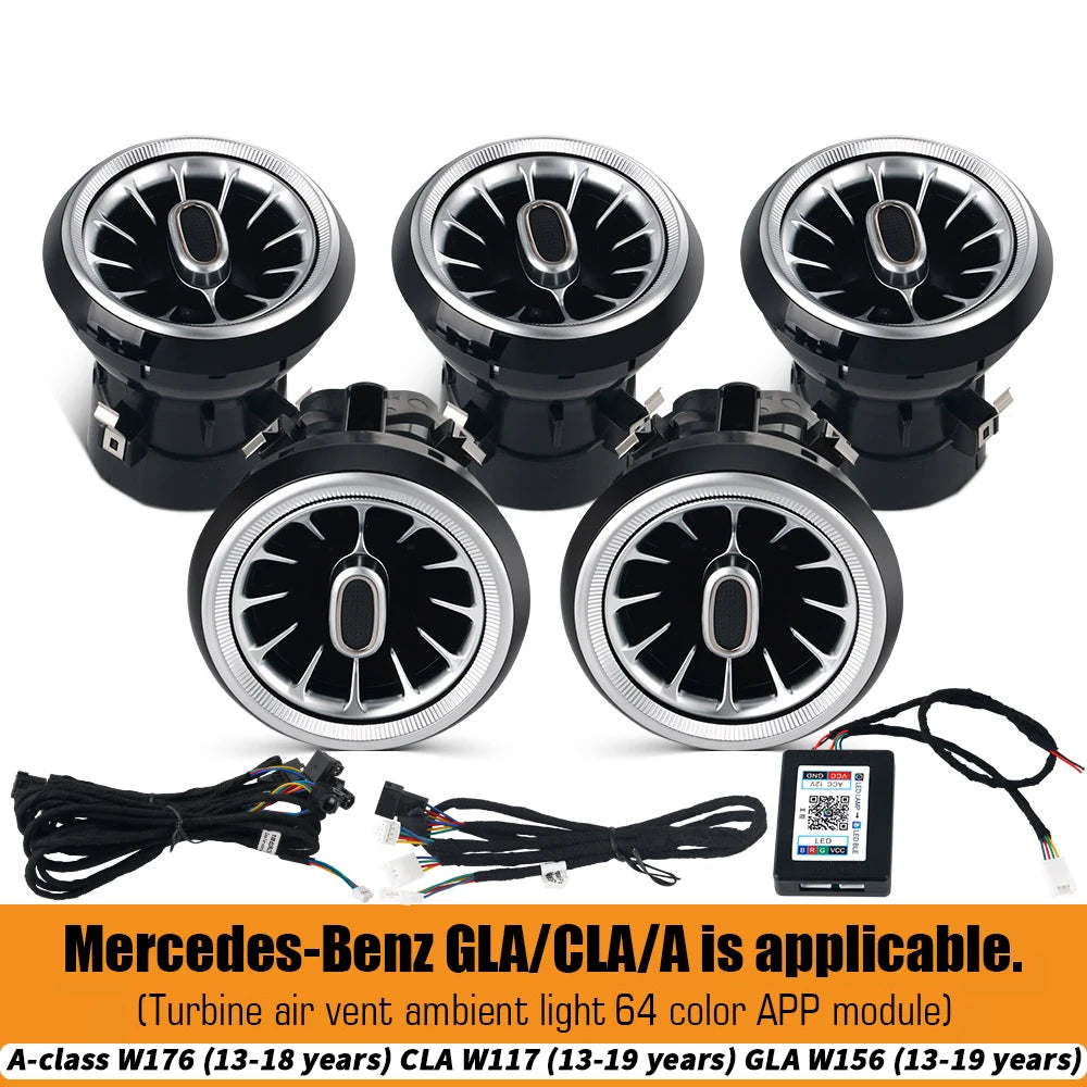 For Mercedes Benz W205 C-Class GLC X253 W213 E-Class W222 S-Class W117/W156/W176 CLA G close-up view