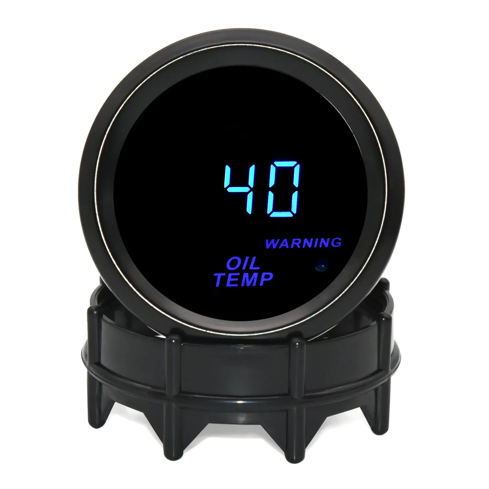 52mm Car Gauge Set | 7-in-1 Digital Tachometer, Boost, Temp, Oil, Voltmeter close-up view