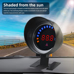 52mm Auto Water Temperature Meter | Universal LCD Digital Thermometer with Sensor and 1/ detail view