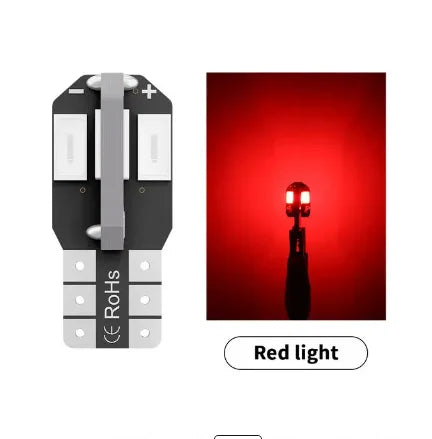 10PCS T10 LED Bulbs Canbus 12V Car Interior Light lifestyle view