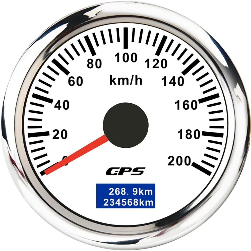 30/60/80/120/200 Km/h GPS Speedometer 52MM Car Truck Speed Gauge Meter With GPS Anten lifestyle view