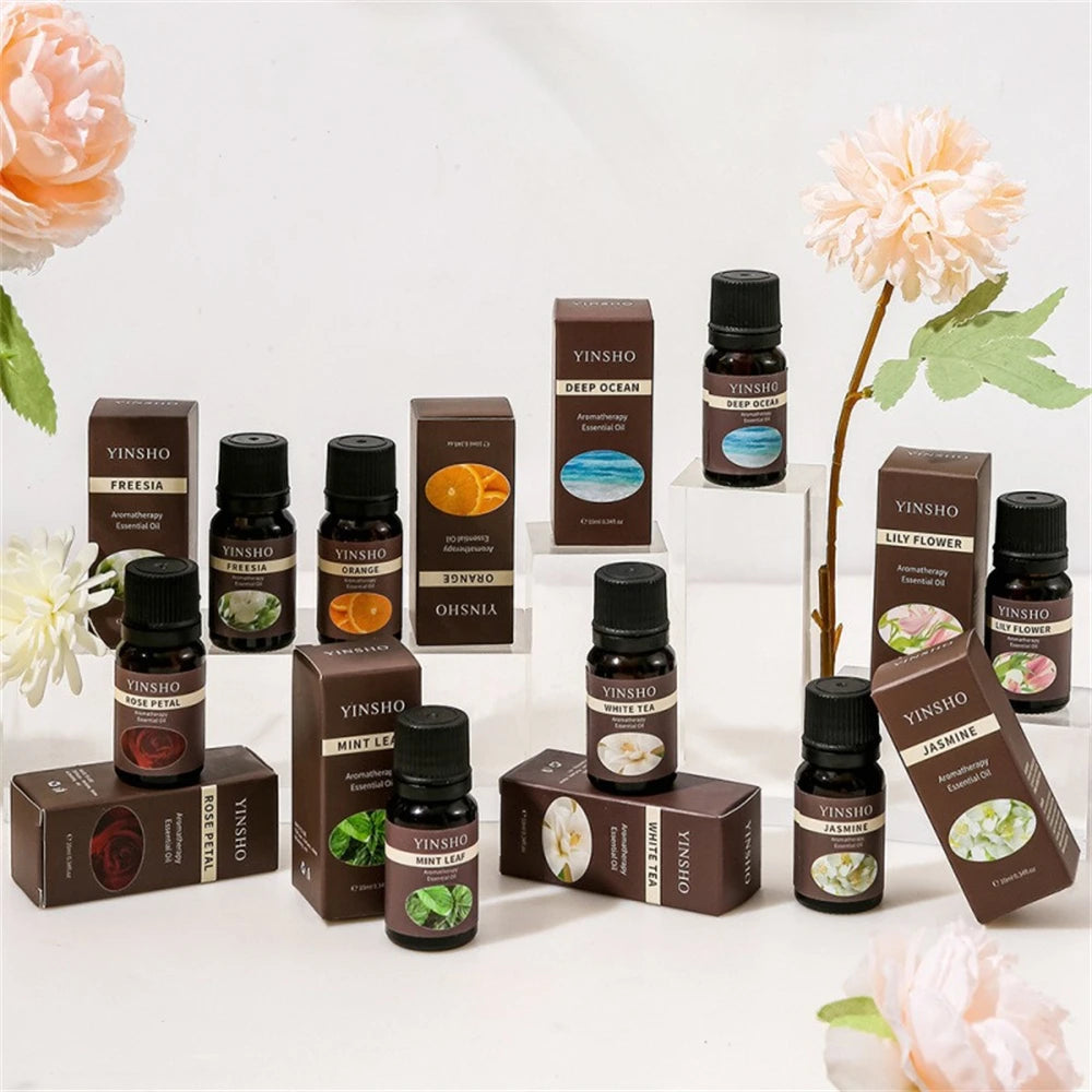 13 Flavors Essential Oils Set for Diffuser | 10ml Aroma Kit for Home additional angle